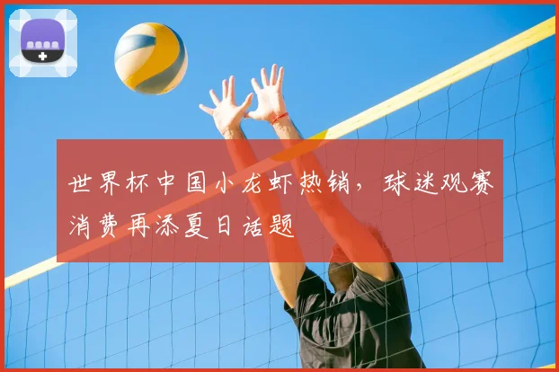 世界杯中国小龙虾热销，球迷观赛消费再添夏日话题