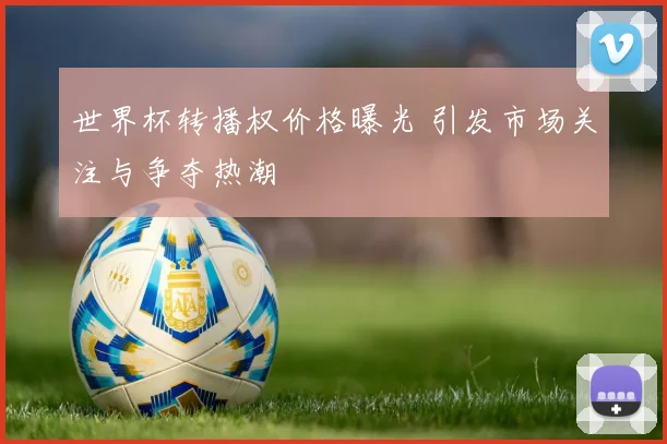 世界杯转播权价格曝光 引发市场关注与争夺热潮